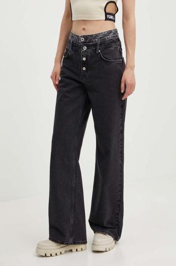 Džíny Karl Lagerfeld Jeans dámské, high waist, 245J1111