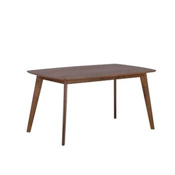Jídelní stůl vlašský ořech 150 x 90 cm IRIS, 110536 (beliani_110536)