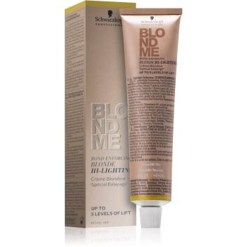 Schwarzkopf Professional Blondme Blonde Hi-Lighting zesvětlující krém odstín Warm Gold 60 ml