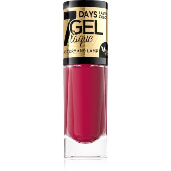 Eveline Cosmetics 7 Days Gel Laque Nail Enamel gelový lak na nehty bez užití UV/LED lampy odstín 49 8 ml