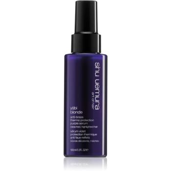 Shu Uemura Yūbi Blonde Serum sérum na vlasy neutralizující žluté tóny 100 ml