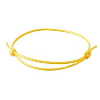 Šperky4U Žlutá šňůrka na výrobu náramku - OK1392-YL