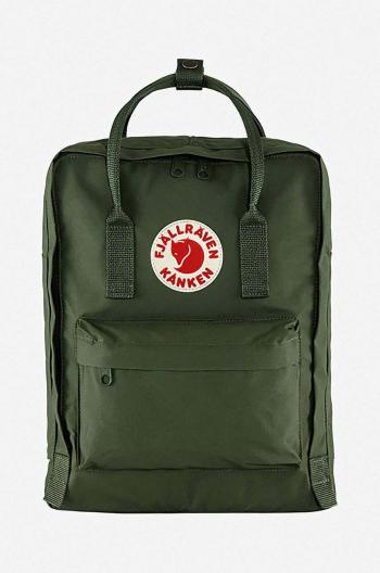 Batoh Fjallraven Kanken zelená barva, velký, s aplikací, F23510.660-660