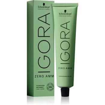 Schwarzkopf Professional IGORA ZERO AMM permanentní barva na vlasy bez amoniaku odstín 6-6 60 ml