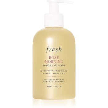 fresh Rose Morning Body & Hand Wash sprchový gel z růže 300 ml