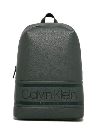 Calvin Klein Calvin Klein pánský tmavě šedý batoh STRIPED LOGO
