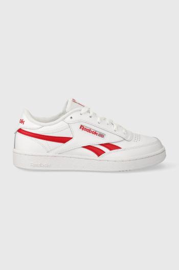 Kožené sneakers boty Reebok bílá barva