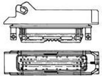 Konektor do DPS TE Connectivity 963063-1 963063-1, 35 mm, pólů 55, rozteč 5 mm, 1 ks