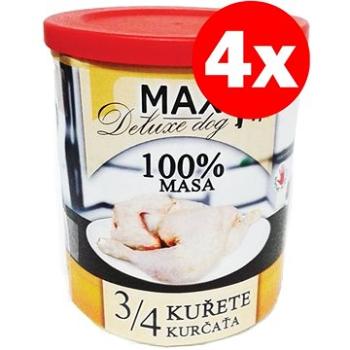 MAX deluxe 3/4  kuřete 800 g, 4 ks (8594025081714)