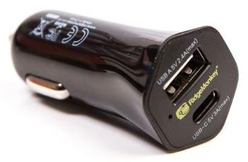 Ridgemonkey nabíječka do auta vault 15w usb-c car charger