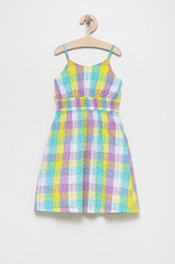 Dětské bavlněné šaty United Colors of Benetton midi