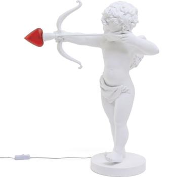 Stolní lampa CUPID 63 cm, bílá, pryskyřice, Seletti