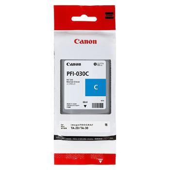 CANON PFI-030 C - originální cartridge, azurová, 55ml