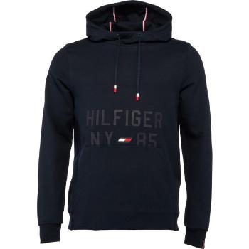 Tommy Hilfiger GRAPHIC HOODY Pánská mikina, tmavě modrá, velikost