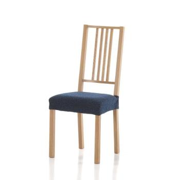 Forbyt, Potah elastický na sedák židle, Petra komplet 2 ks, modrá