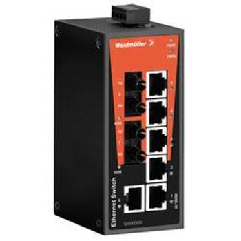 Průmyslový ethernetový switch Weidmüller, IE-SW-BL08-6TX-2ST