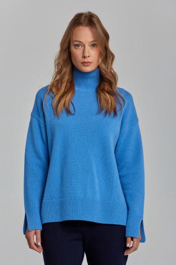 ROLÁK GANT D2. DETAIL TURTLENECK modrá S