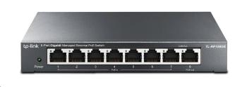 TP-Link Easy Smart switch TL-RP108GE (7xGbE passive PoE-in, 1xGbE passive PoE-out)