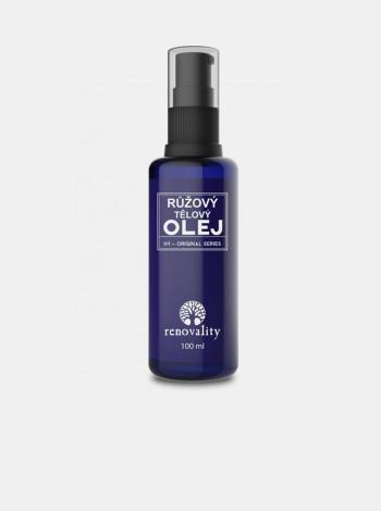 Tělový a masážní olej Růže RENOVALITY (100 ml)