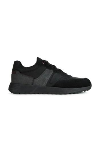 Sneakers boty Geox Molveno černá barva