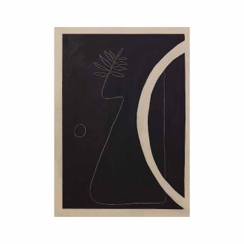 Premium Framed Art Fleur – Float Glass – 100 × 140 cm