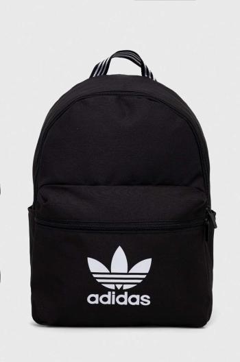 Batoh adidas Originals černá barva, velký, s potiskem, IJ0761