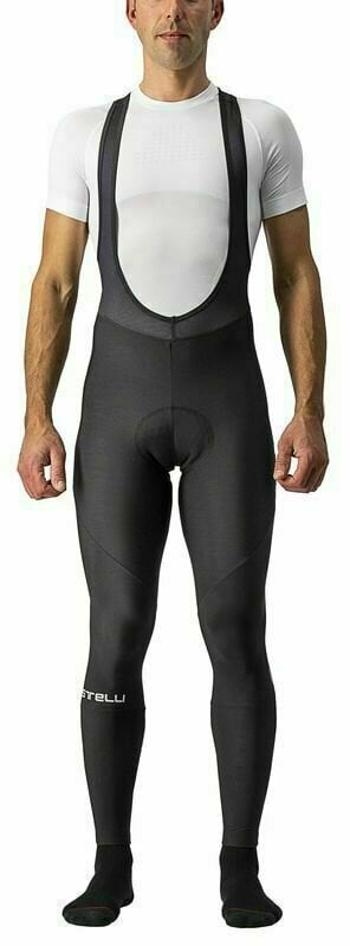 Castelli Entrata Bibtight Black L Cyklo-kalhoty