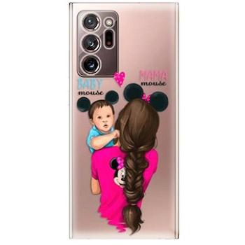 iSaprio Mama Mouse Brunette and Boy pro Samsung Galaxy Note 20 Ultra (mmbruboy-TPU3_GN20u)
