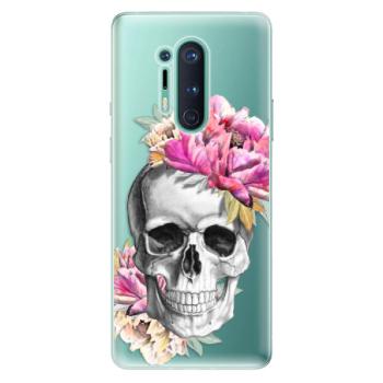 Odolné silikonové pouzdro iSaprio - Pretty Skull - OnePlus 8 Pro