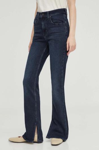 Džíny Levi's 725 HR SLIT BOOTCUT dámské, high waist