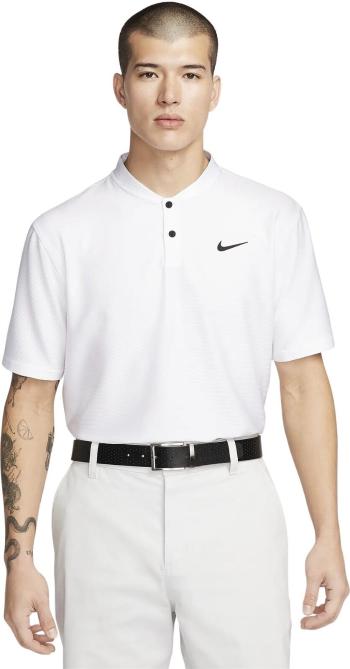 Nike Dri-Fit Victory Texture Mens White/Black S Polo košile