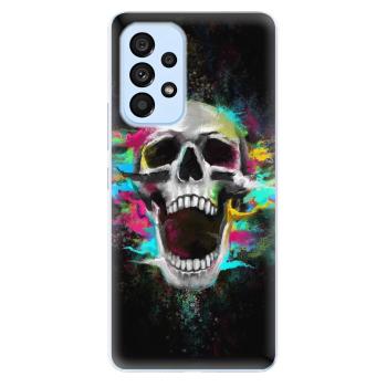 Odolné silikonové pouzdro iSaprio - Skull in Colors - Samsung Galaxy A73 5G