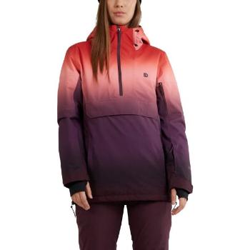 FUNDANGO BIRCH ANORAK Dámská lyžařská/snowboardová bunda, vínová, velikost XS