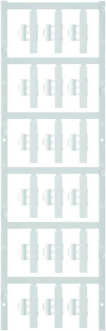 Conductor markers, MultiCard, 30 x 5,8 mm, Polyamide, Colour: White Weidmüller Počet markerů: 90 SFC 2/30 NEUTRAL WSMnožství: 90 ks