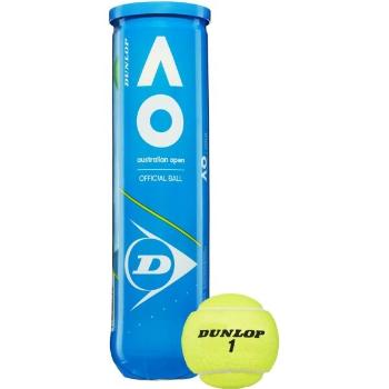 Dunlop AUSTRALIAN OPEN Tenisové míčky, žlutá, velikost UNI