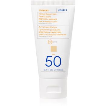 Korres Yoghurt hydratační tónovací krém SPF 50 50 ml