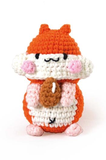 Háčkovací souprava Graine Creative Hamster Mini Amigurumi Kit