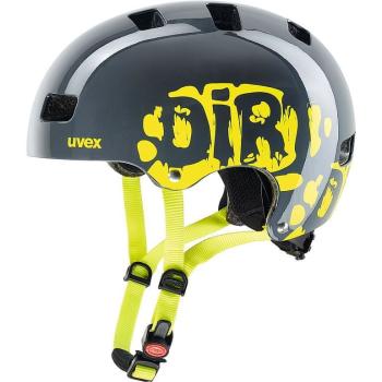 Uvex Kid 3 Dirtbike Grey-Lime (2017) 55-58