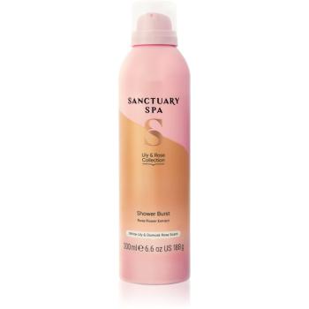 Sanctuary Spa Lily & Rose sprchová pěna pro zklidnění pokožky 200 ml