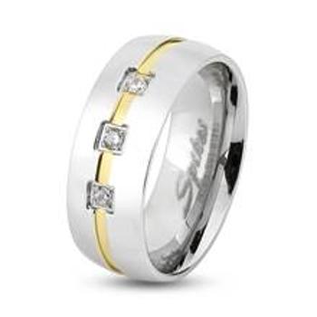 Šperky4U OPR1515 Dámský snubní prsten - velikost 49 - OPR1515-49