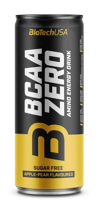 BCAA Zero plechovka - Biotech 330 ml. Raspberry+Lime
