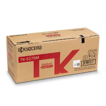 KYOCERA TK5270M - originální toner, purpurový, 6000 stran