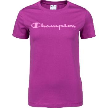 Champion CREWNECK T-SHIRT Dámské tričko, fialová, velikost XS