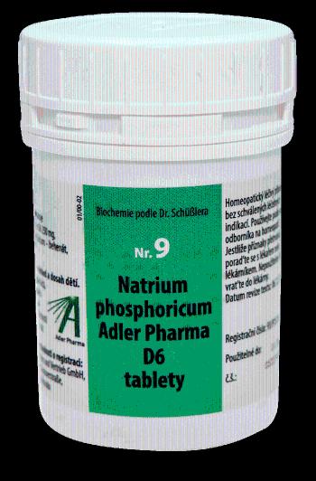 Adler Pharma Nr.9 Natrium phosphoricum D6 400 tablet