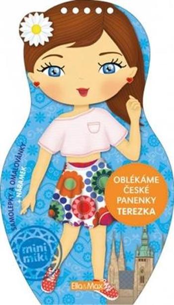 Presco Group Oblékáme české panenky Terezka omalovánky