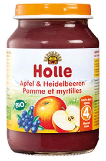 Holle bio dětská přesnídávka Jablko a borůvka 190 g