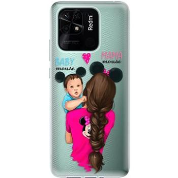 iSaprio Mama Mouse Brunette and Boy pro Xiaomi Redmi 10C (mmbruboy-TPU3-Rmi10c)