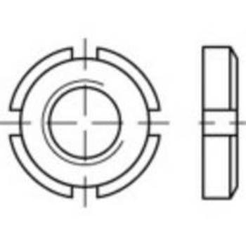 Jistící matice Toolcraft, DIN 981, M15, 2 mm, 10 ks