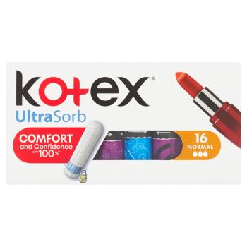 Kotex Tampony Ultra Sorb Normal 16 ks