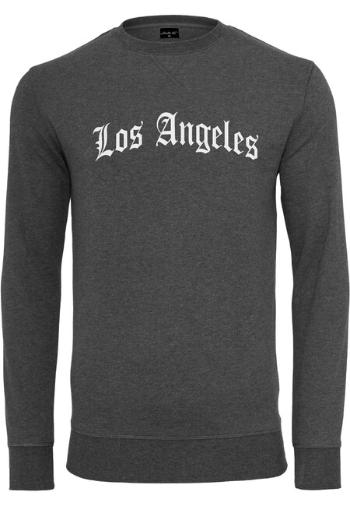 Mr. Tee Los Angeles Wording Crewneck charcoal - S